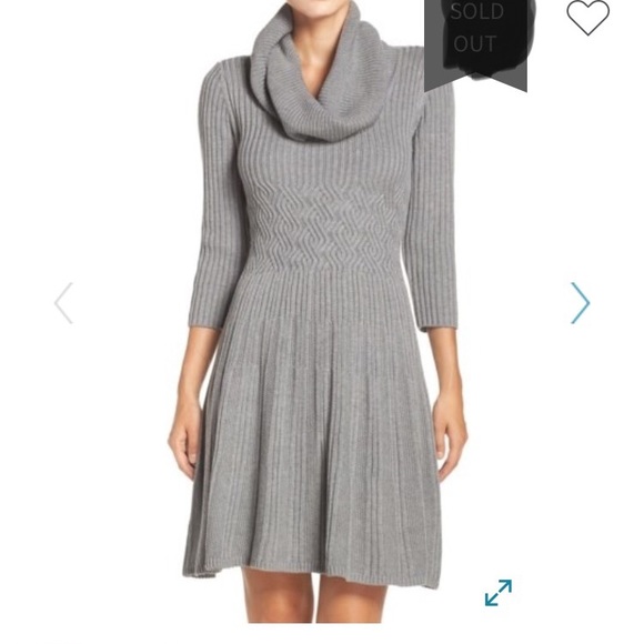 Eliza J Dresses & Skirts - Eliza J fit & flare sweater dress